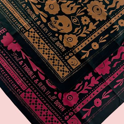 Sugar Camp Bandana - Toil &amp; Trouble