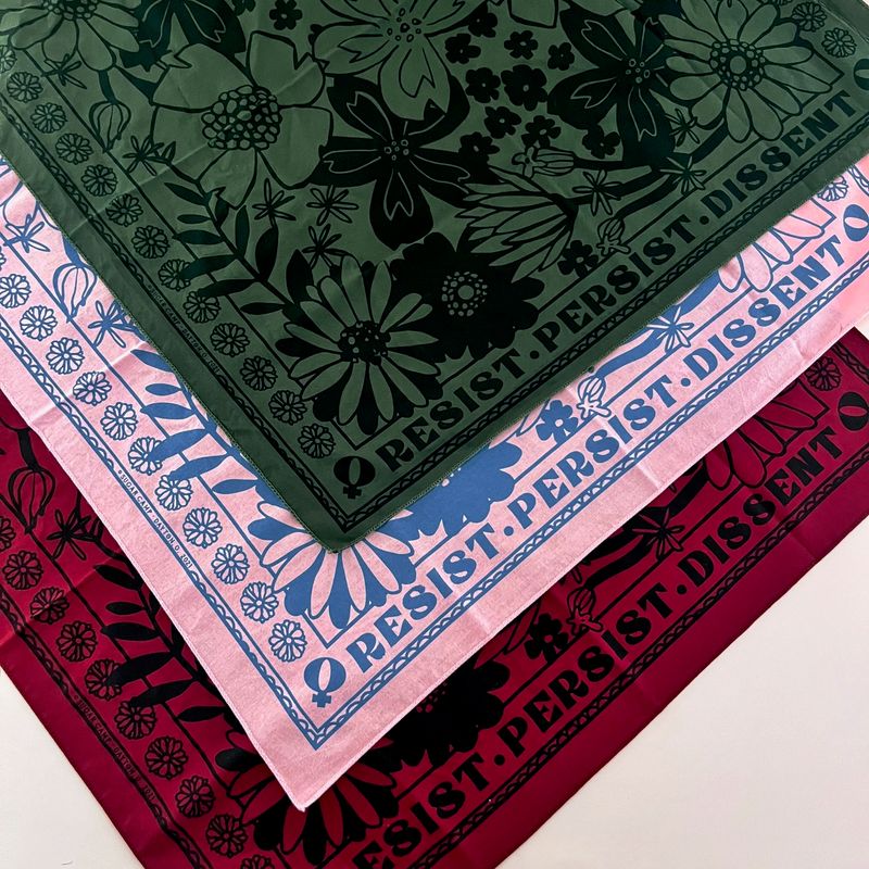 Sugar Camp Bandana - Resist-Persist-Dissent