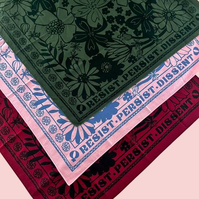 Sugar Camp Bandana - Resist-Persist-Dissent