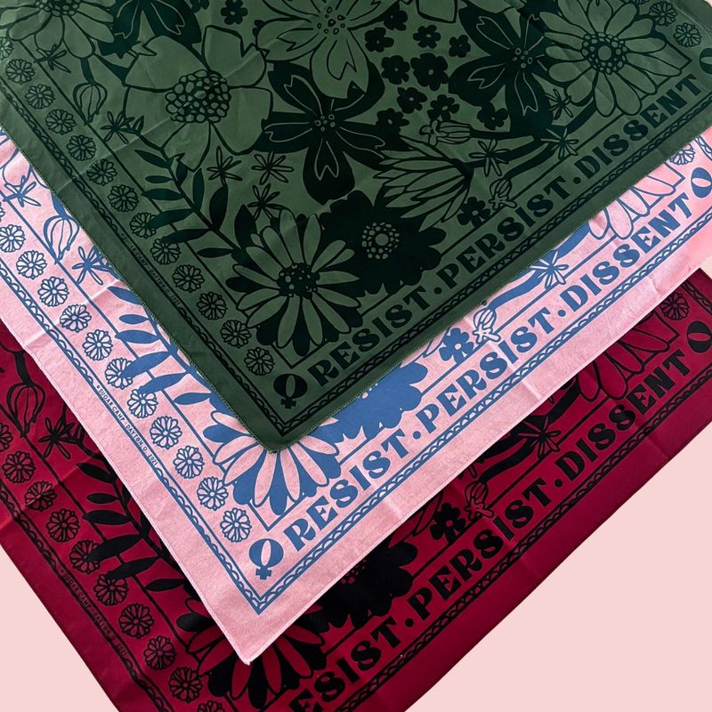 Sugar Camp Bandana - Resist-Persist-Dissent
