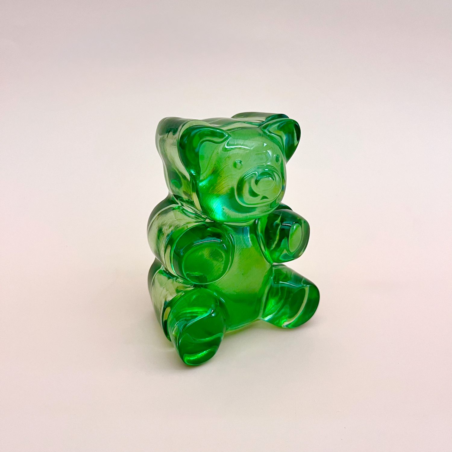 Gummy Bear Trinket Dish, Color: Green