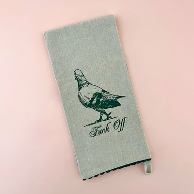 Fuck Off Tea Towel