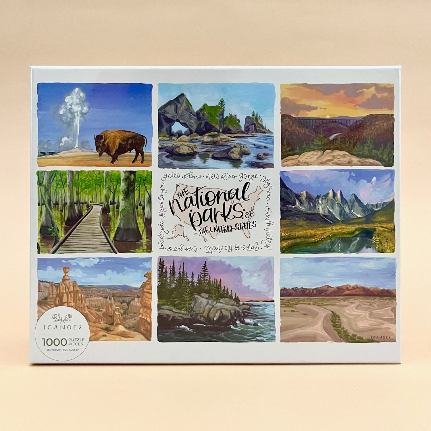 1,000 Piece Jigsaw Puzzle National Parks Vol 4