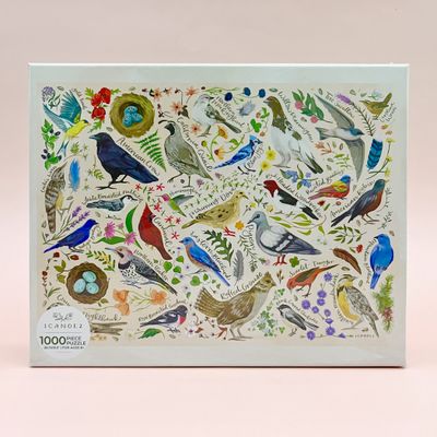 1,000 Piece Jigsaw Puzzle New Feathered Friends