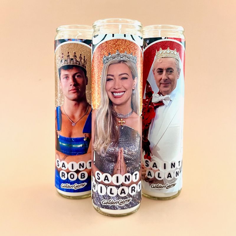 Golden Gems Prayer Candle