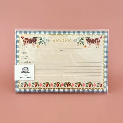 Home Sweet Home Recipe Cards S/12