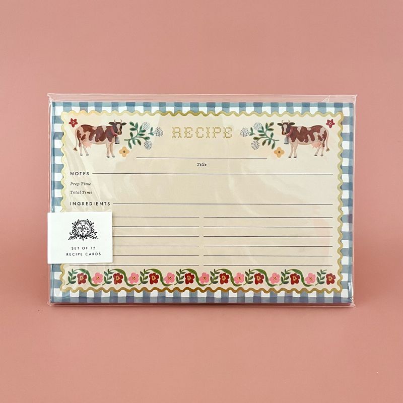 Home Sweet Home Recipe Cards S/12