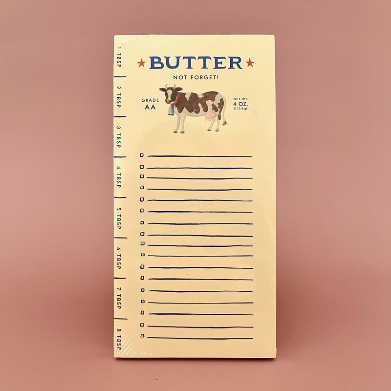 Butter Not Forget Market Pad