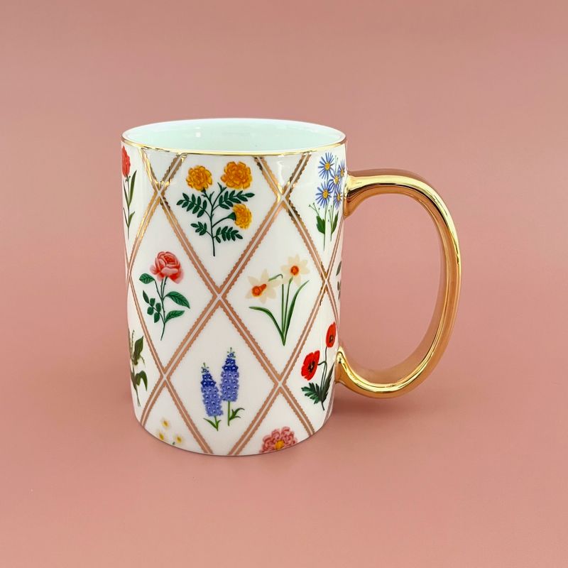 Garden Study Porcelain Mug