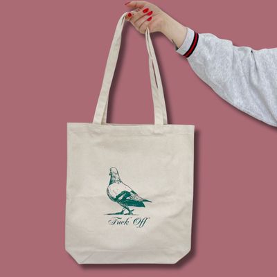 Fuck Off Tote 14x16