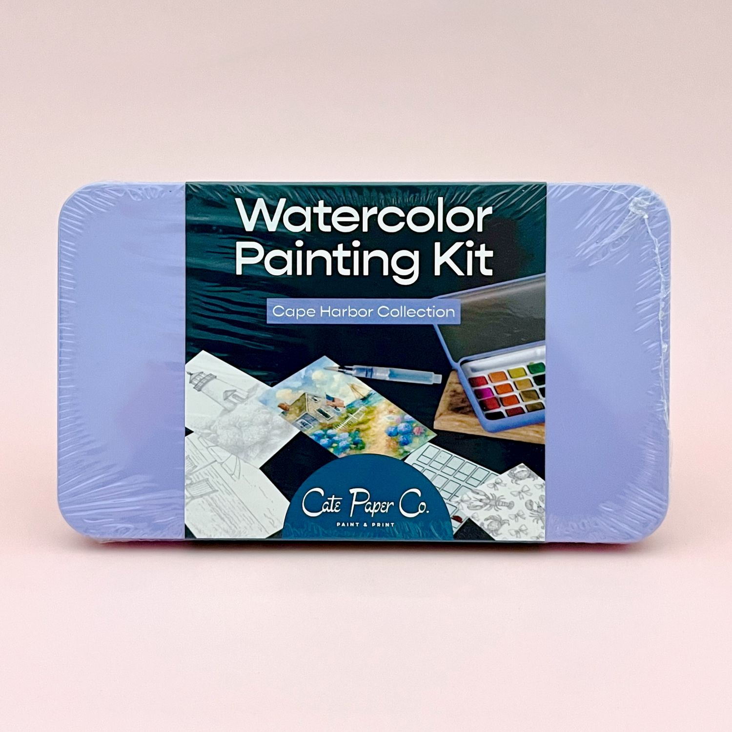 Cape Harbor Watercolor Painting Kit