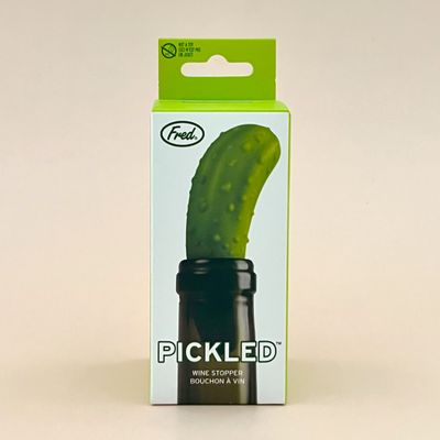 Fred Wine Stopper Pickled