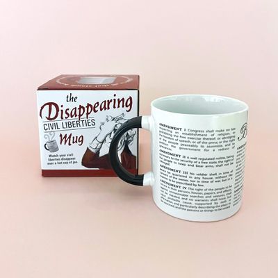 Disappearing Civil Liberties Heat-Changing Mug