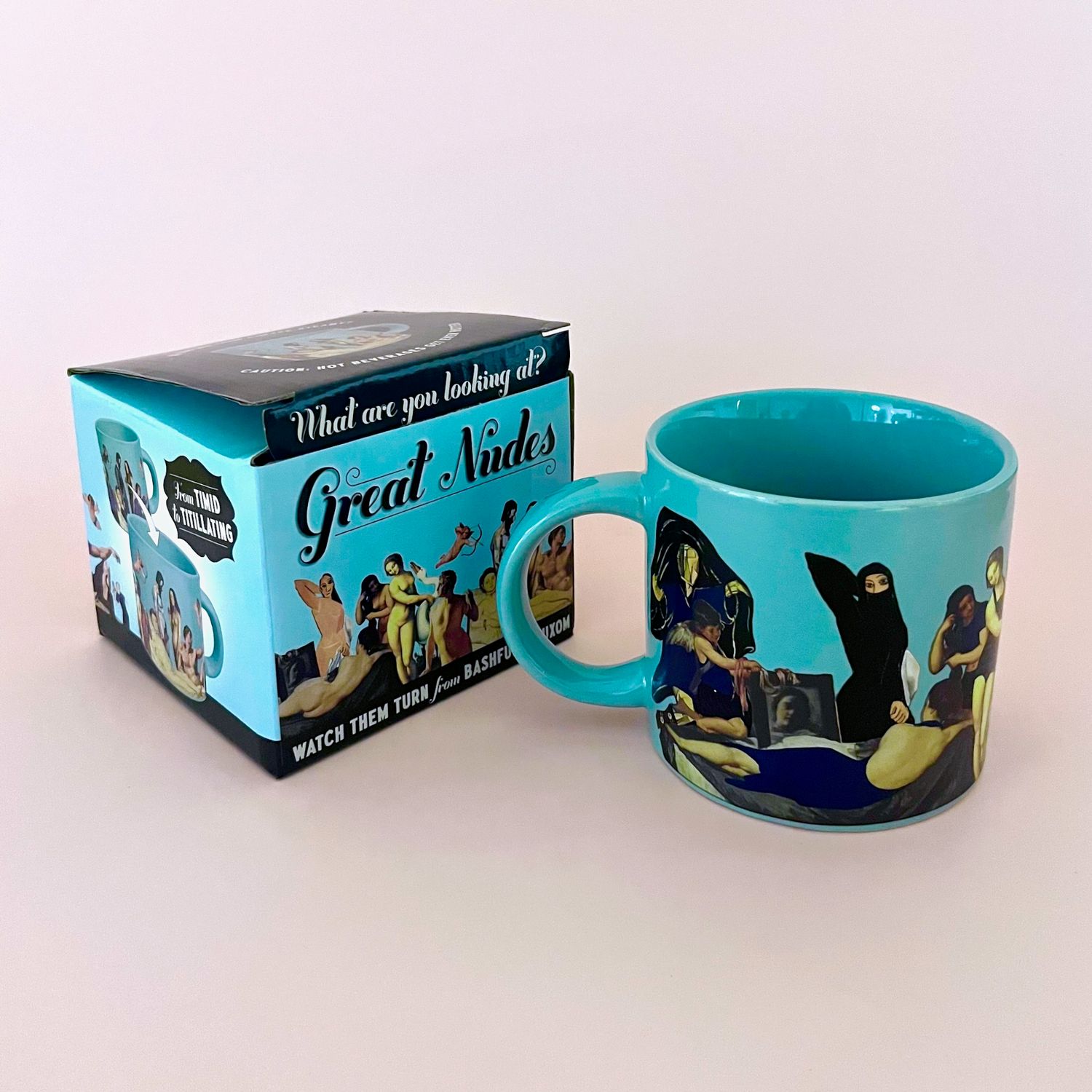 Great Nudes of Art Heat-Changing Mug