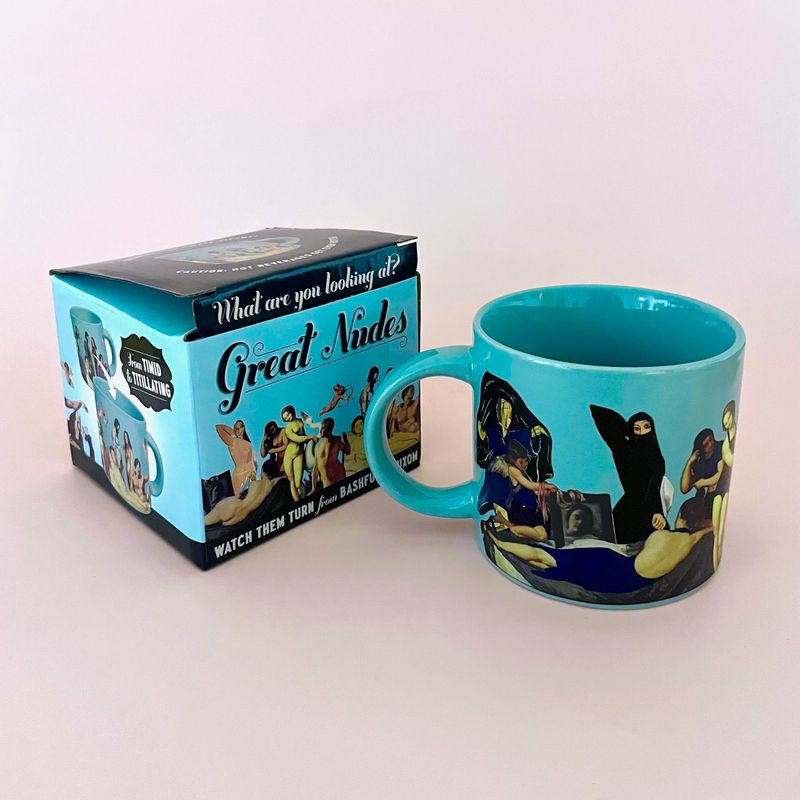 Great Nudes of Art Heat-Changing Mug
