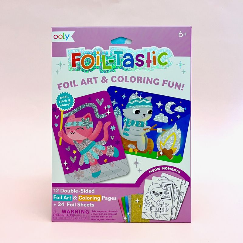 Foil-tastic: Foil Art &amp; Coloring Fun - Meow Moments
