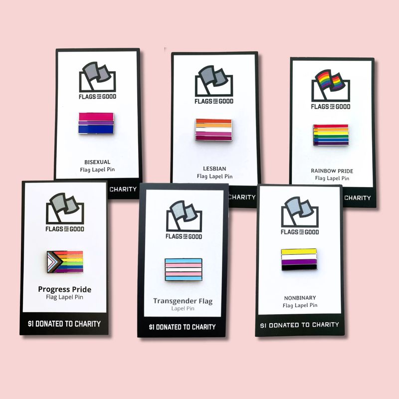 Flags for Good Lapel Flag Pin