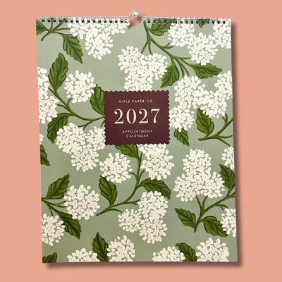 Rifle Paper 2027 Floral Appointment Calendar