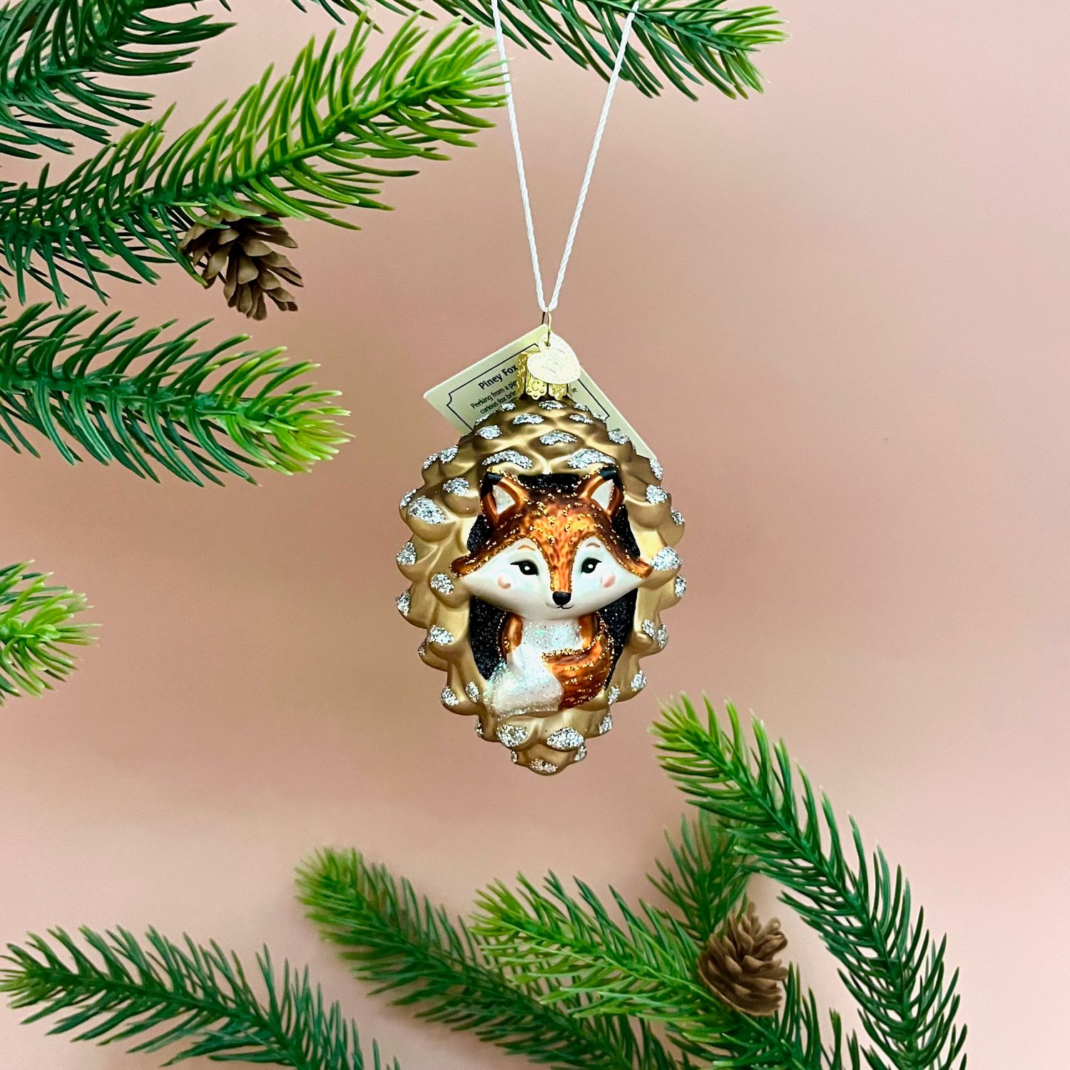 Piney Fox Ornament