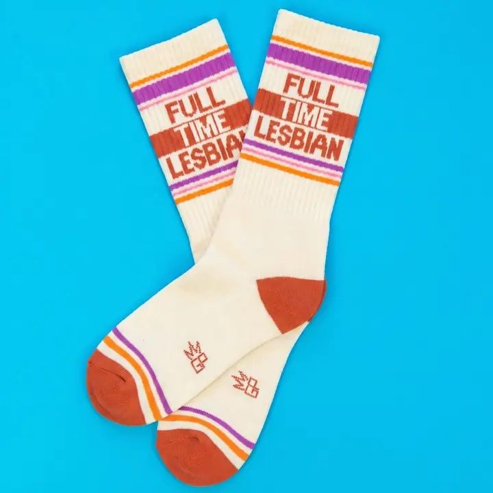 Gym Socks Full Time Lesbian