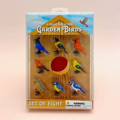Collection of Mini Garden Birds