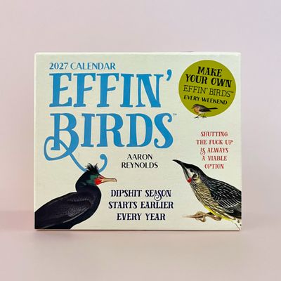 Effin' Birds 2027 Day-to-Day Calendar