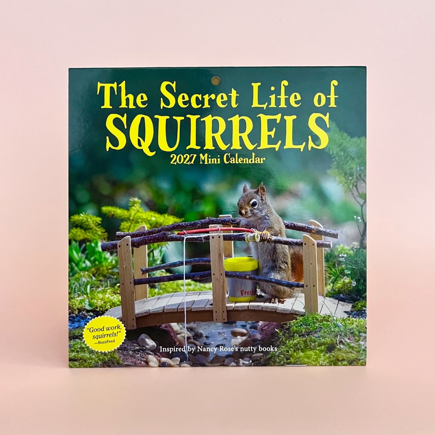Secret Life of Squirrels 2027 Mini Wall Calendar: Mini Scenes, Mega Cuteness
