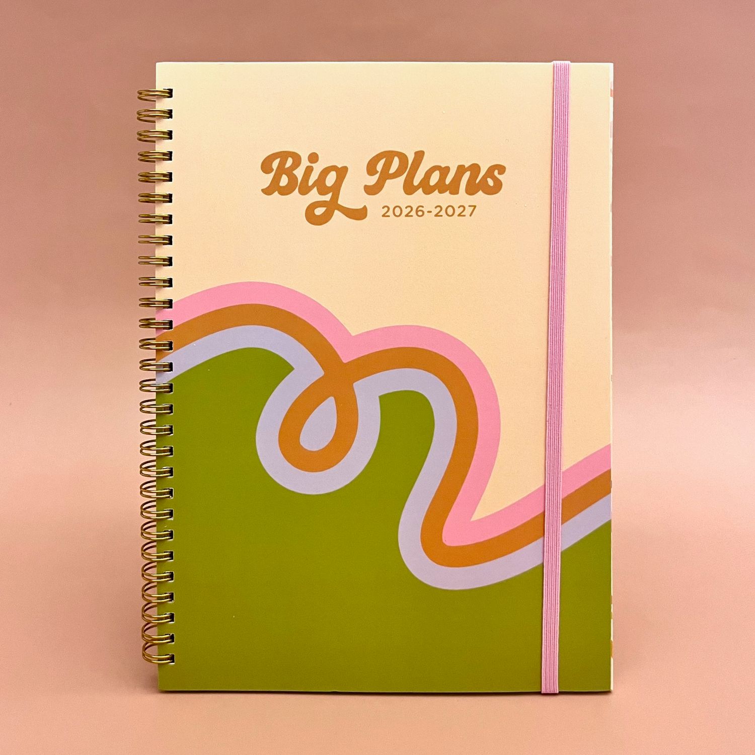 2027 Dated 17 Month Academic Planner - Loop De Loop