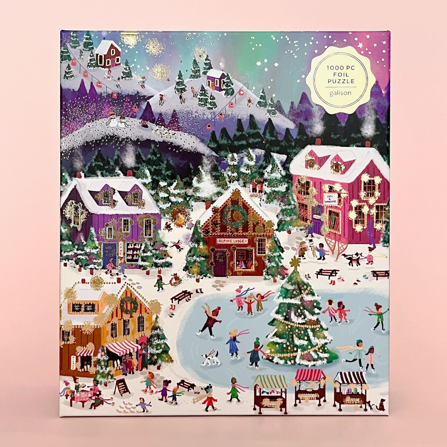 Joy Laforme Northern Lights 1000 Piece Foil Puzzle