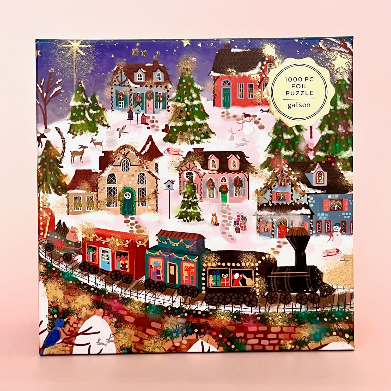 Joy Laforme Twinkletown Express 1000 Piece Foil Puzzle