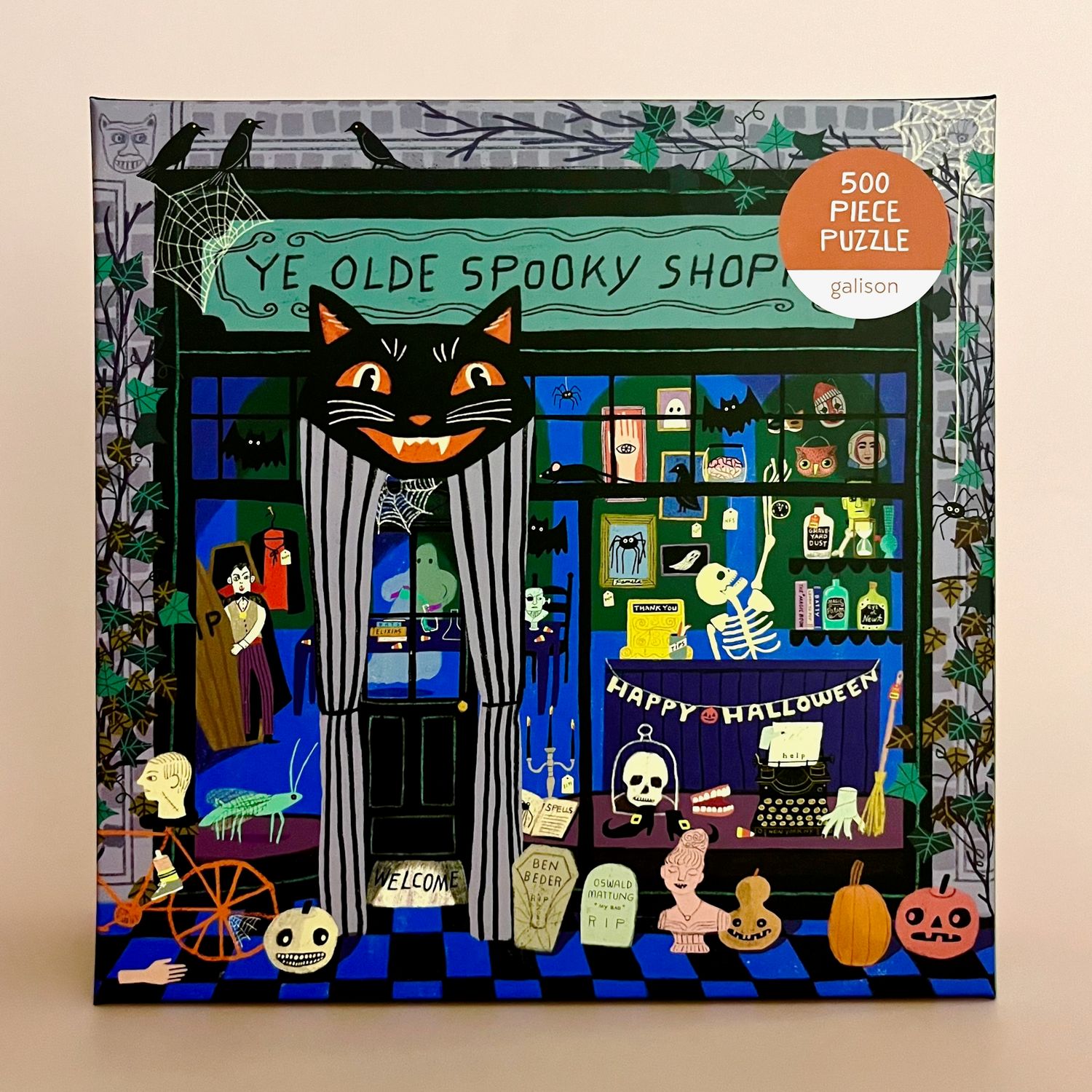 Ye Olde Spooky Shoppe 500-pc Puzzle