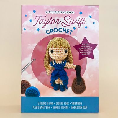 Unofficial Taylor Swift Book and Crochet Kit