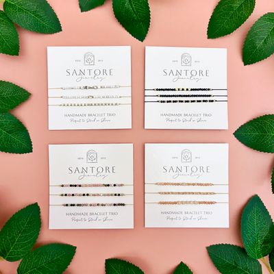 Petite Trio Thread Bracelets