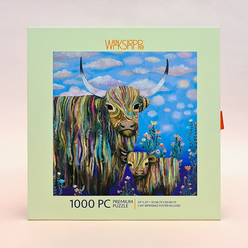 Highland Cows 1000 Piece Puzzle