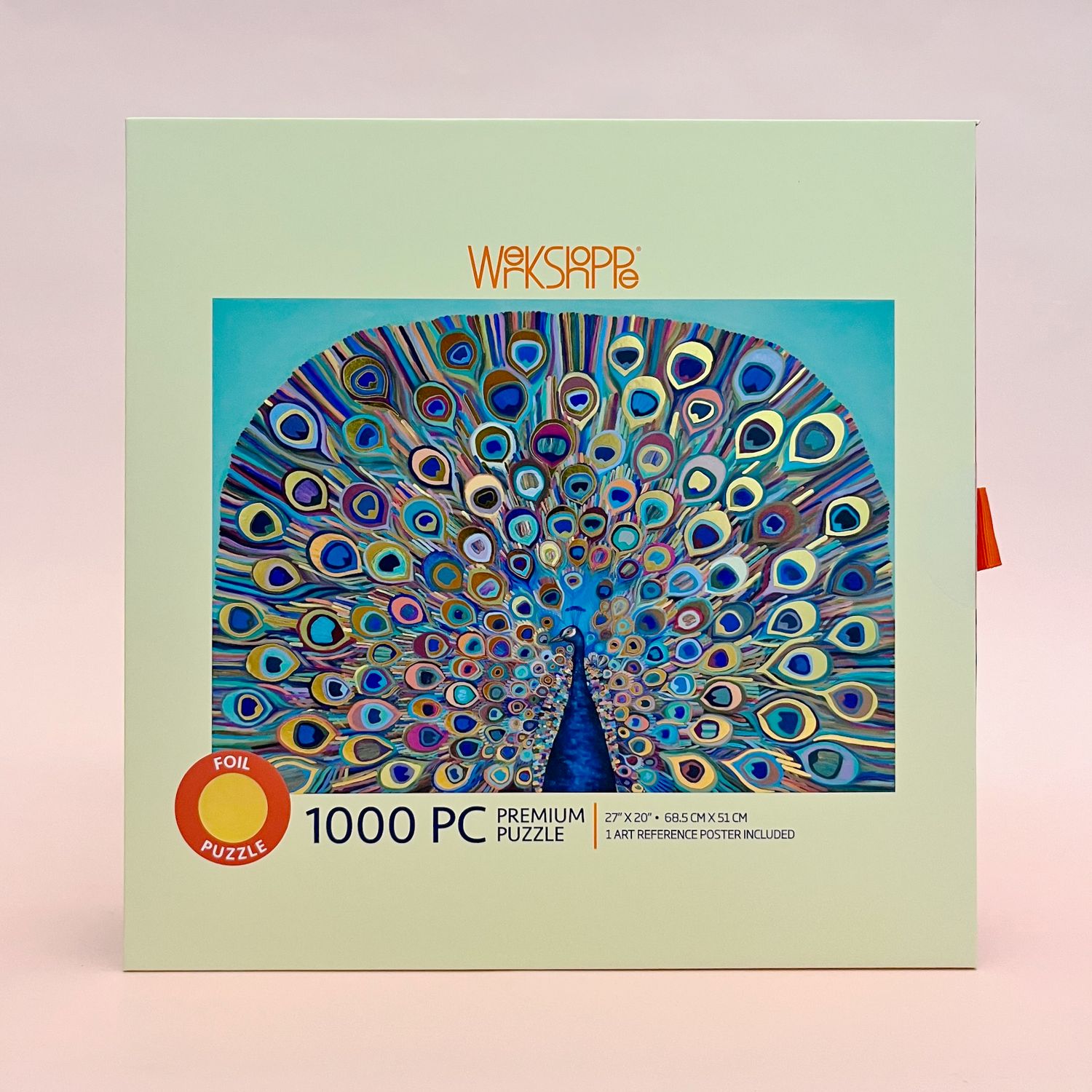 Peacock 1000 Piece Puzzle