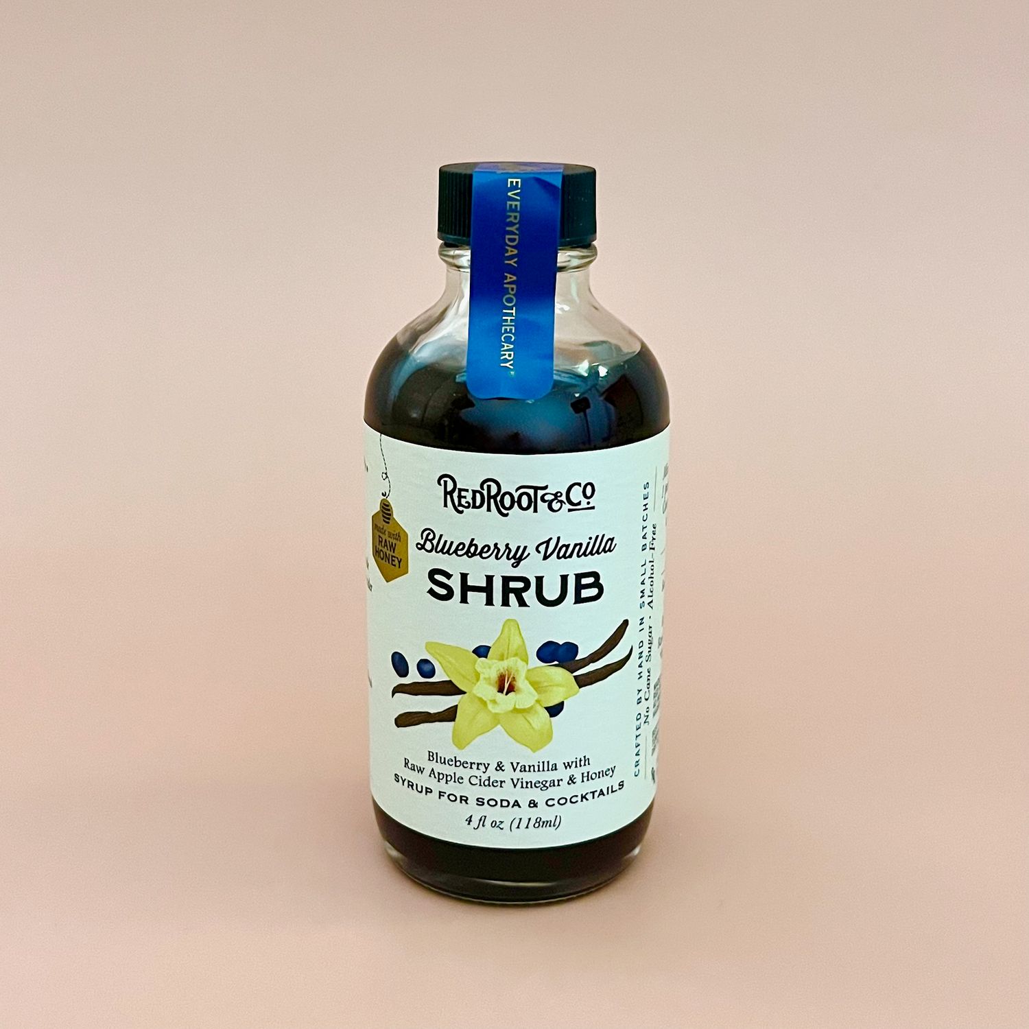 Mocktail and Cocktail Mixer, Style: Blueberry Vanilla Shrub