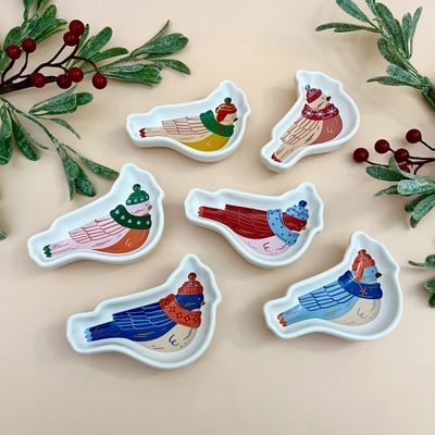 Season's Tweetings Christmas Pinch  Bowl