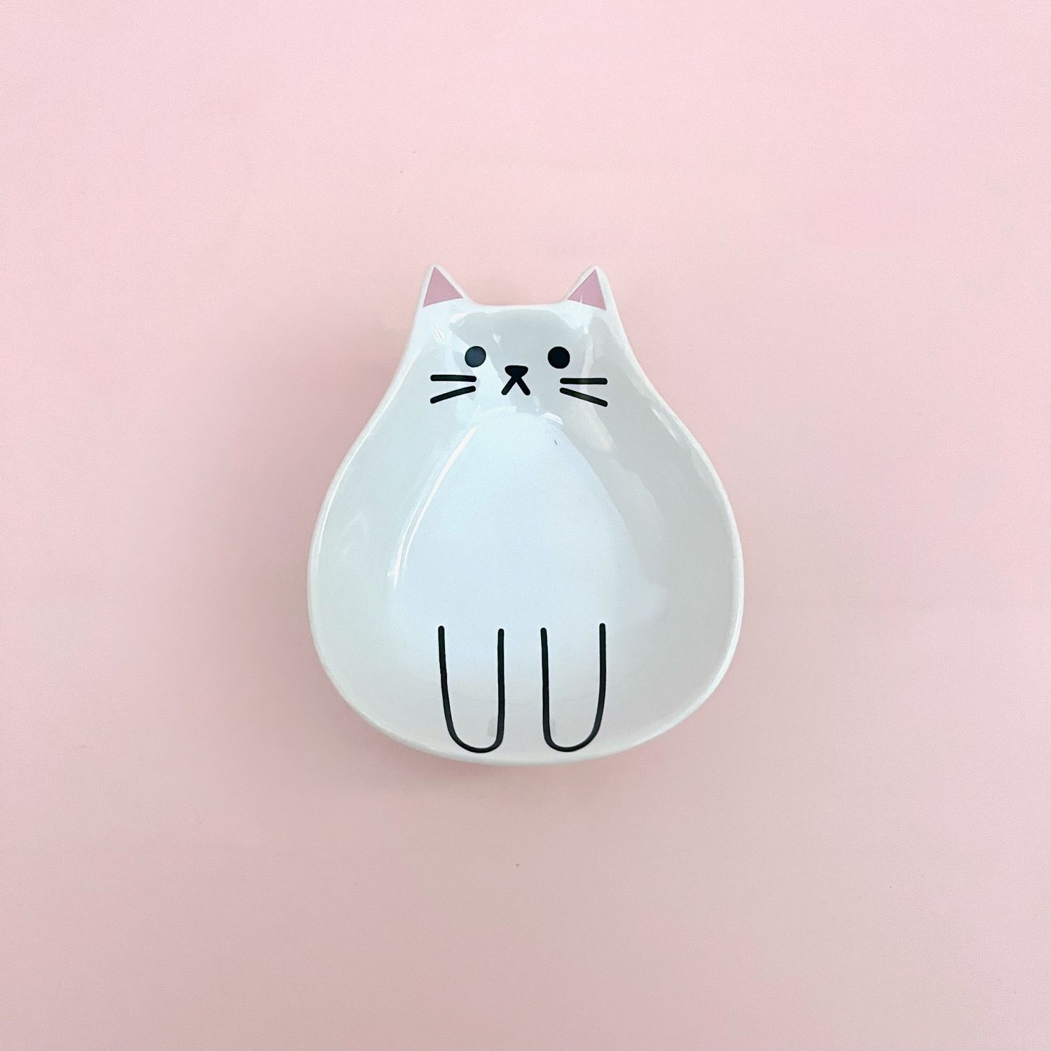 Cat Club Pinch Bowl, Style: White