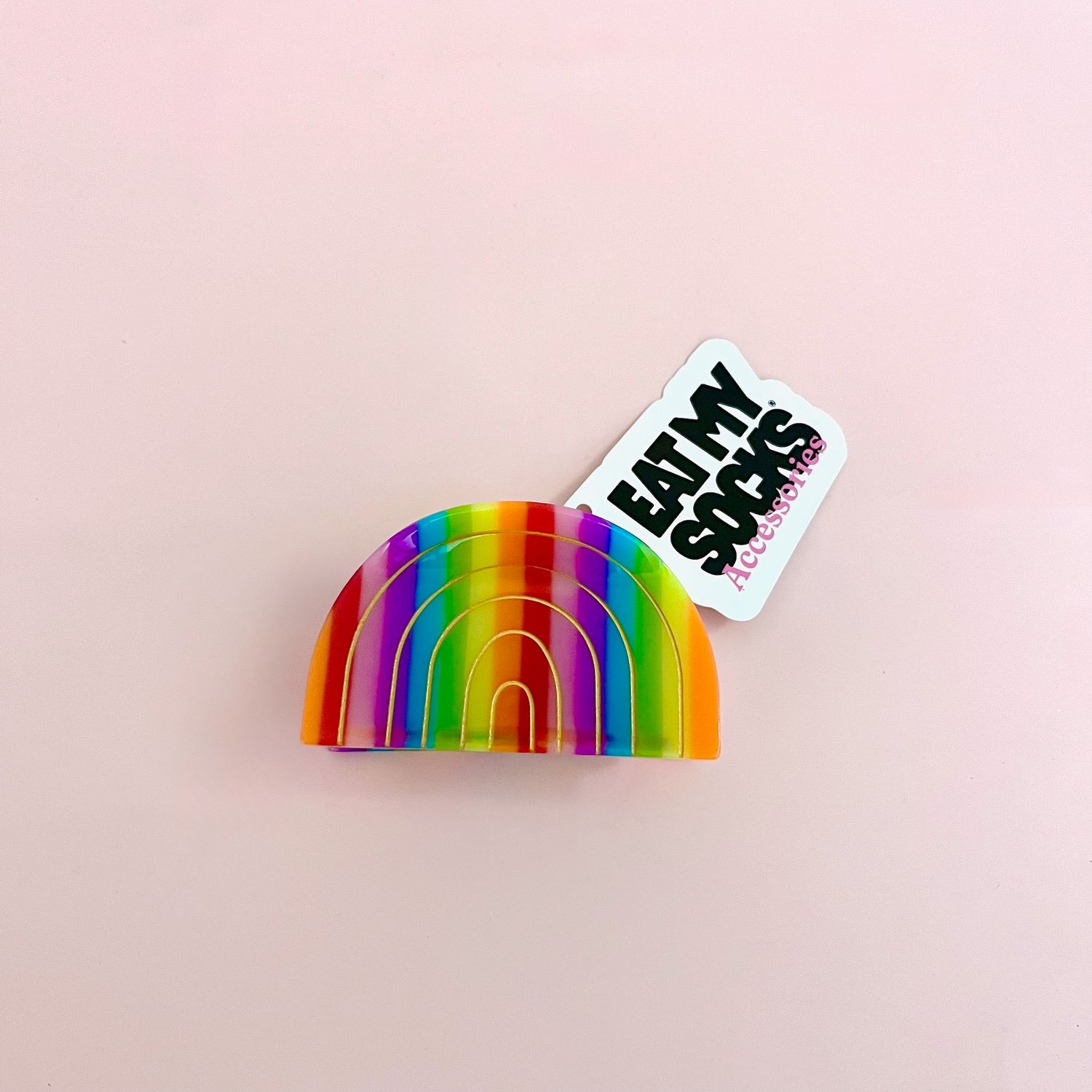 Rainbow Hair Claw