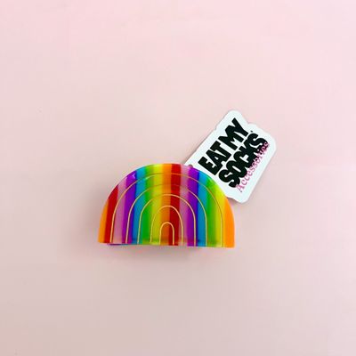 Rainbow Hair Claw