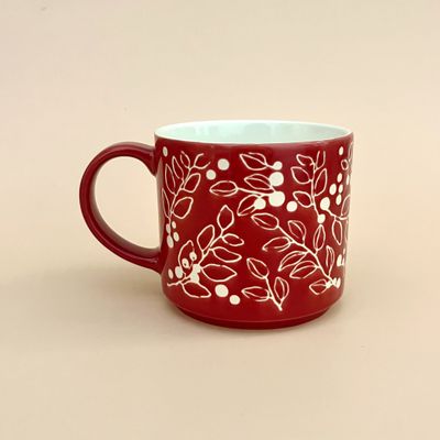 Merry Berry Christmas Stacking Mug