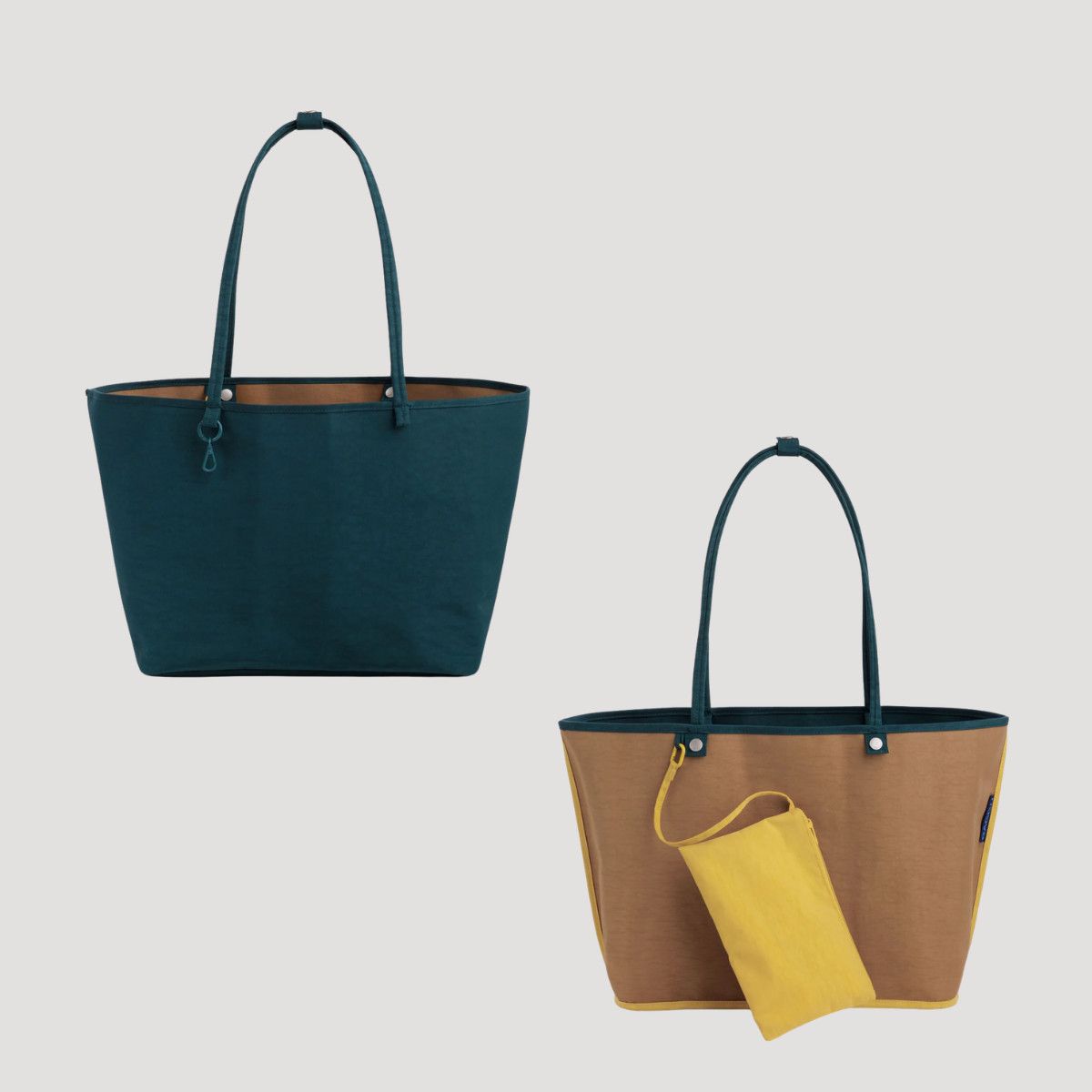 FW26 Baggu Large Reversible Tote, Style: Deep Sea Mix