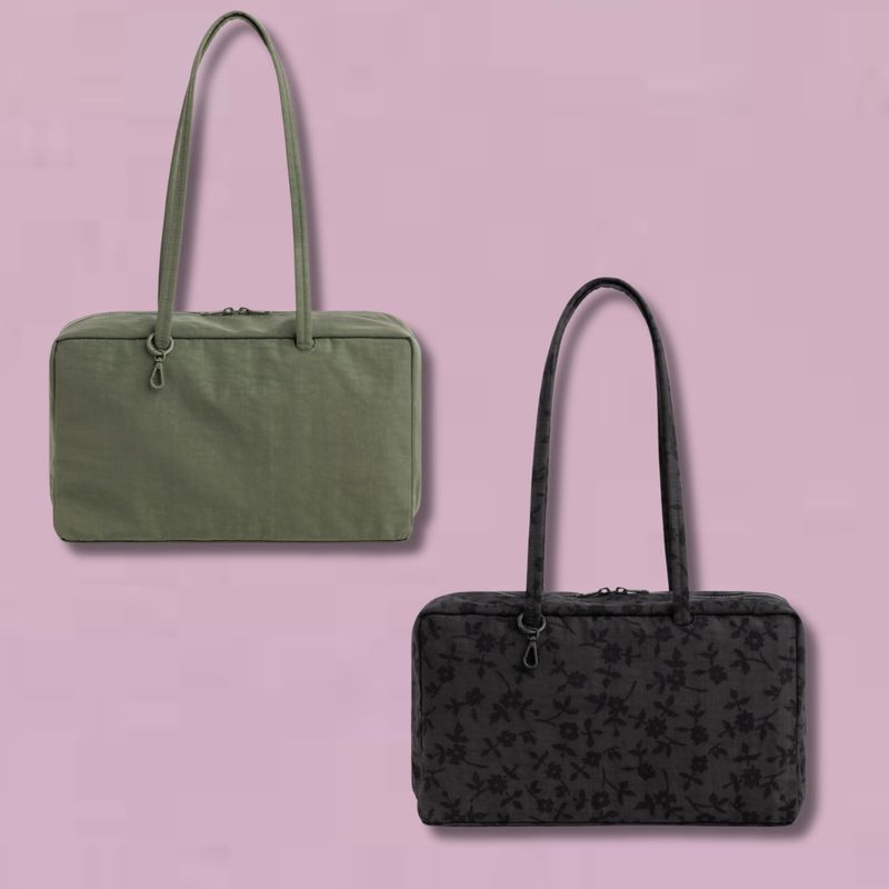 FW26 Baggu Medium Nylon Bowler Bag
