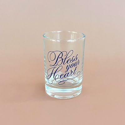 Bless Your Heart Shot Glass