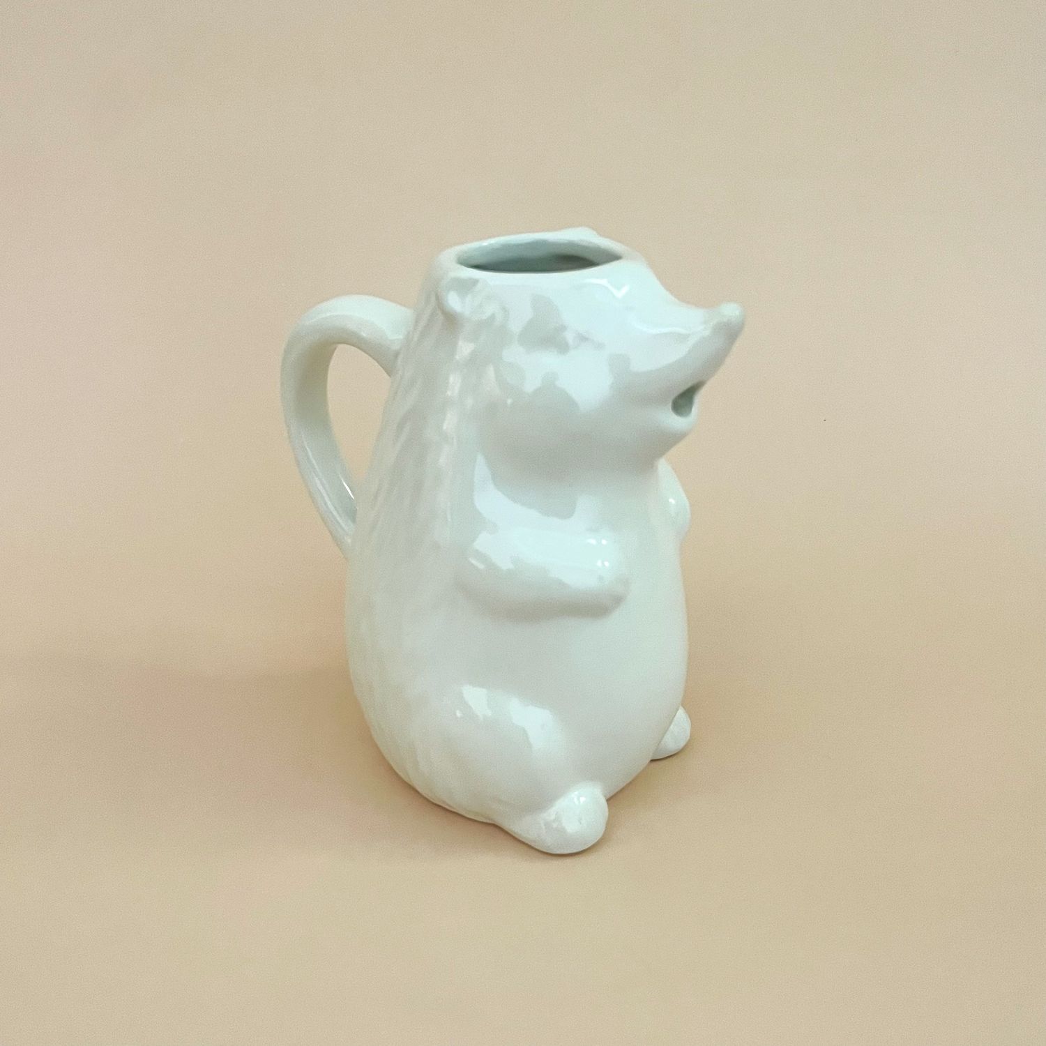 12 oz. Ceramic Hedgehog Shaped Creamer