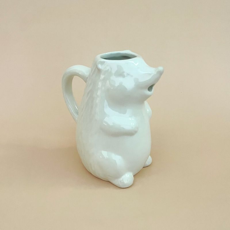 12 oz. Ceramic Hedgehog Shaped Creamer