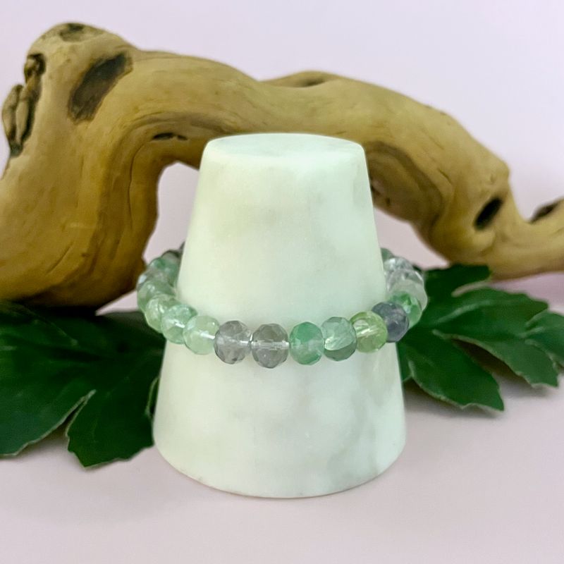 Handmade Bracelet with fluorite