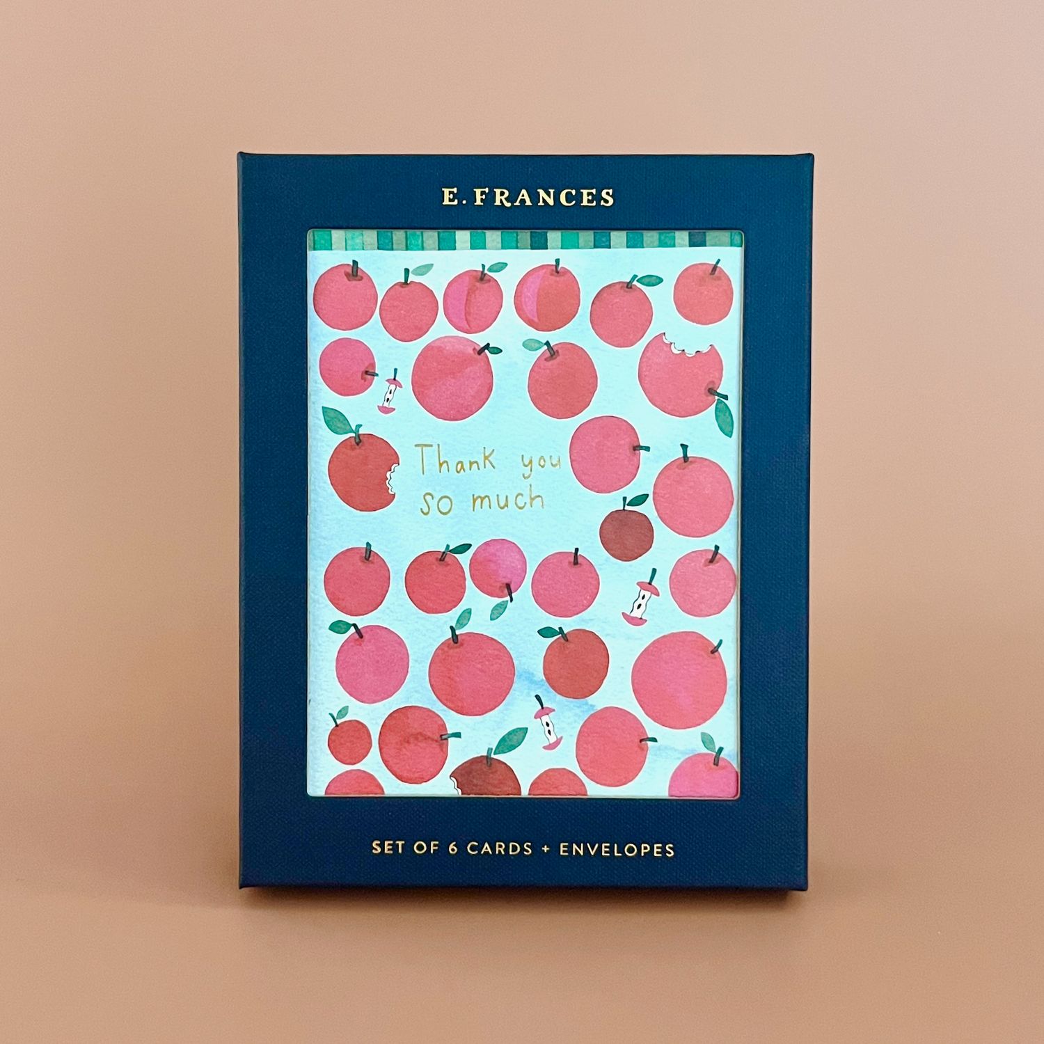 Apple A Day Thank You Boxed Card Set/6