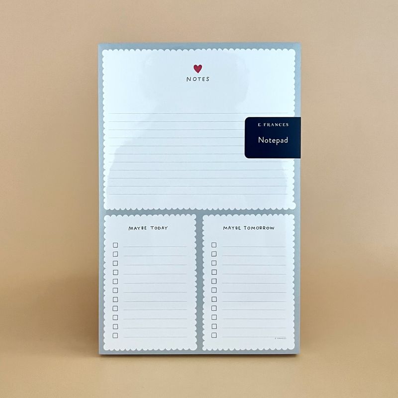 Today Maybe Tomorrow Notepad