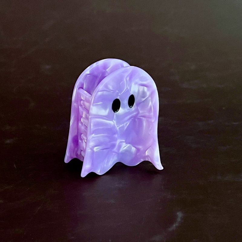 Adorro Eco-Friendly Purple Ghost Claw Clip